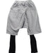 A Grey Shorts from Nununu in size 3T for boy. (Back View)