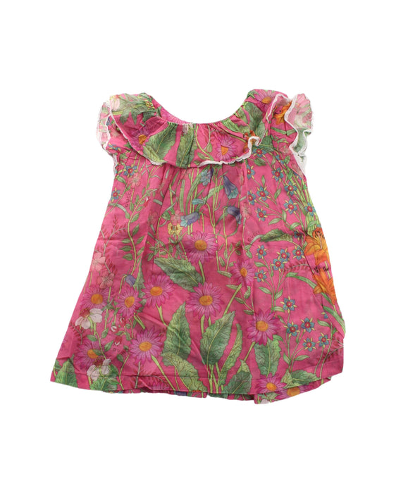 A Pink Short Sleeve Dresses from Gucci in size 3T for girl. (Front View)