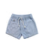 A Blue Shorts from Purebaby in size 12-18M for girl. (Front View)