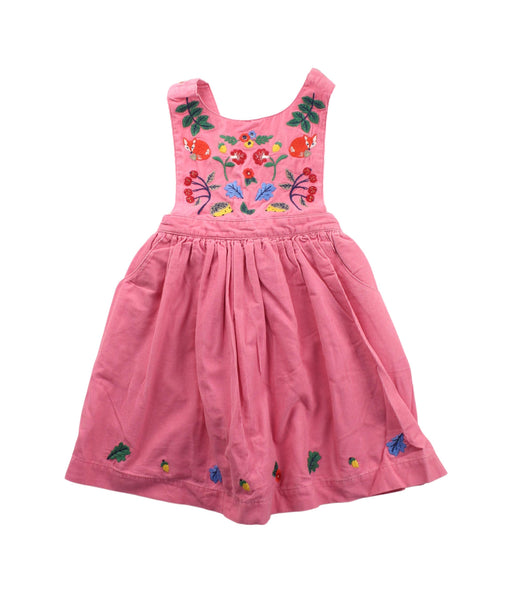 A Pink Sleeveless Dresses from Boden in size 2T for girl. (Front View)