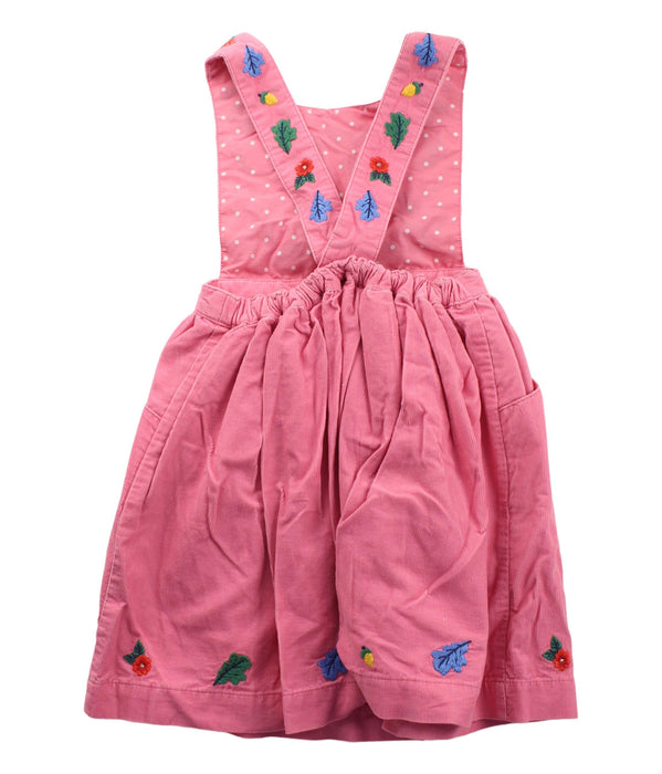 A Pink Sleeveless Dresses from Boden in size 2T for girl. (Back View)