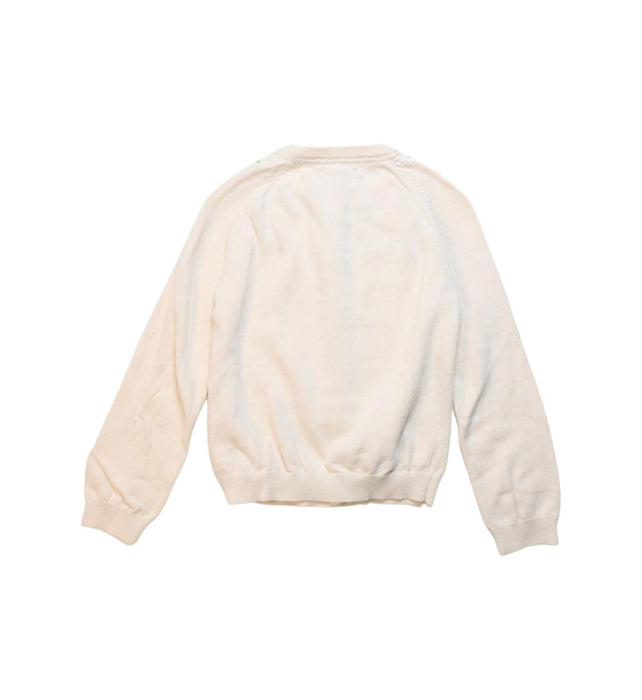 A Multicolour Cardigans from Velveteen in size 8Y for girl. (Back View)