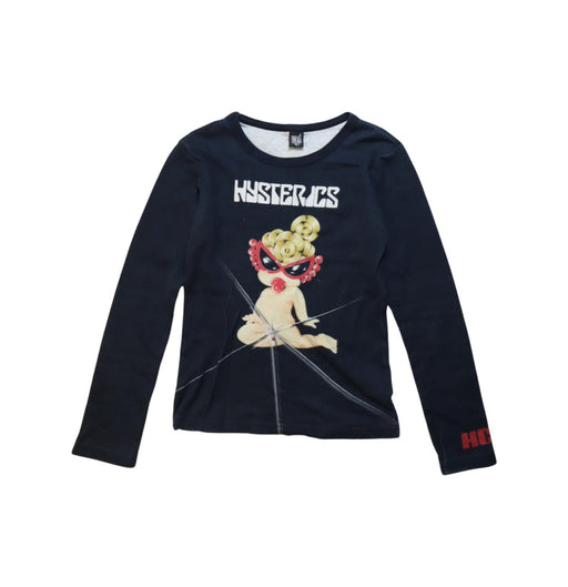 A Multicolour Long Sleeve T Shirts from Hysteric Mini in size 10Y for girl. (Front View)