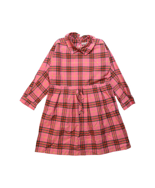 A Multicolour Long Sleeve Dresses from Burberry in size 3T for girl. (Front View)