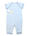 A Blue Short Sleeve Jumpsuits from Guess in size 6-12M for neutral. (Back View)