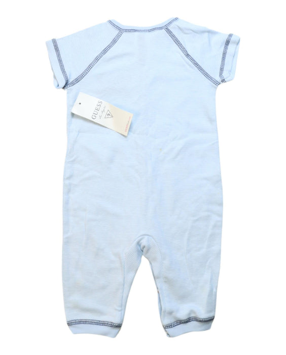 A Blue Short Sleeve Jumpsuits from Guess in size 6-12M for neutral. (Back View)