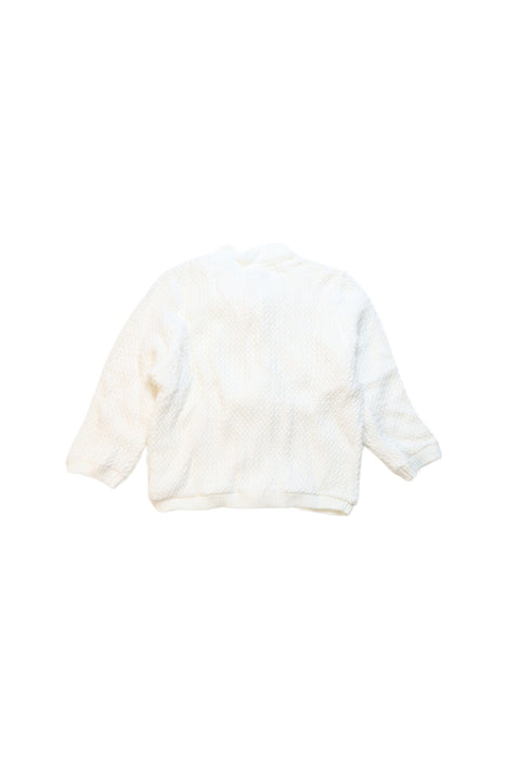 A White Cardigans from Shanghai Tang in size 6-12M for girl. (Back View)
