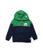 A Navy Hooded Sweatshirts from Roots in size 5T for boy. (Front View)