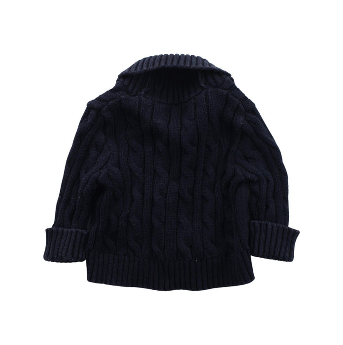 A Navy Cardigans from Ralph Lauren in size 0-3M for boy. (Back View)