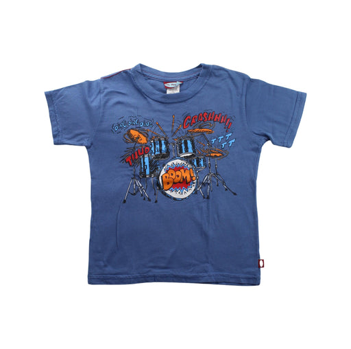 A Blue Short Sleeve T Shirts from City Threads in size 4T for boy. (Front View)