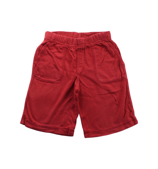 A Red Shorts from City Threads in size 4T for boy. (Front View)