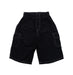 A Black Shorts from City Threads in size 5T for boy. (Front View)