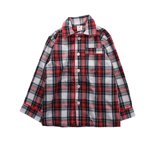 A Red Pyjama Sets from Crewcuts in size 4T for boy. (Front View)