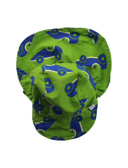 A Blue Sun Hats from i play in size 2T for boy. (Front View)