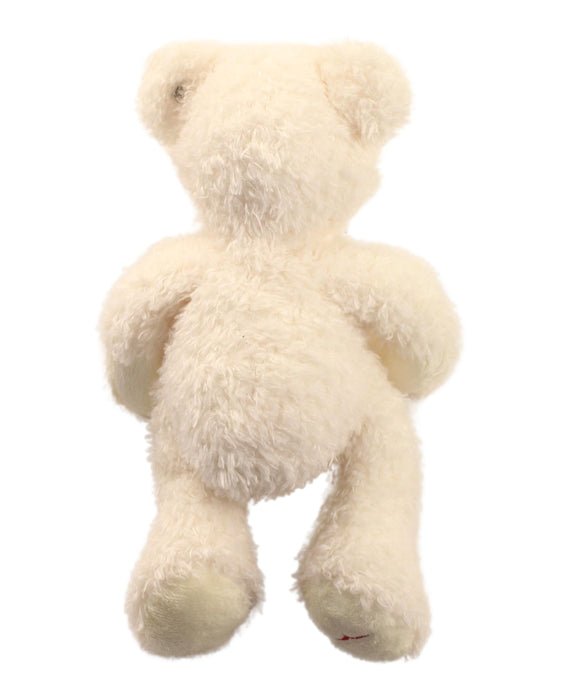 A White Soft Toys from Steiff in size O/S for neutral. (Back View)