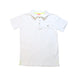 A White Short Sleeve Polos from Sunuva in size 8Y for girl. (Front View)