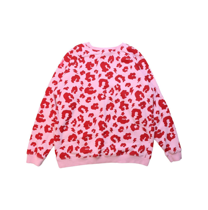 A Pink Crewneck Sweatshirts from Scamp & Dude in size 10Y for girl. (Back View)