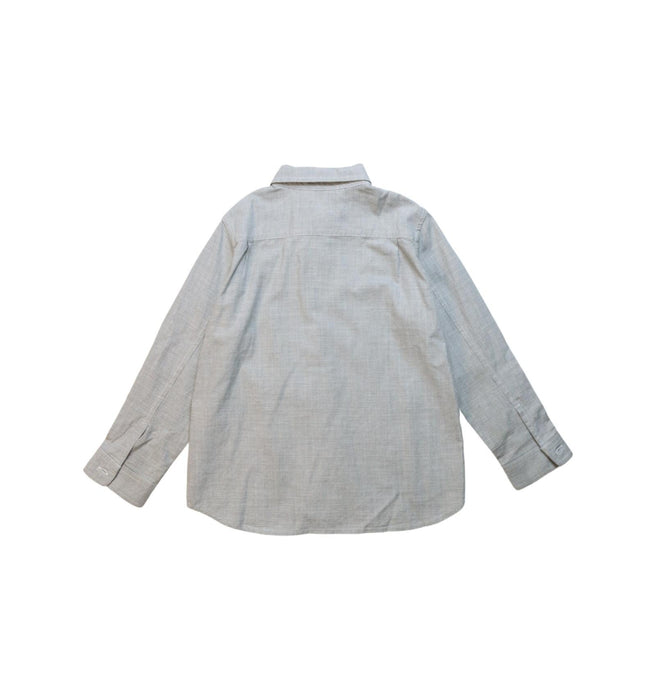 A Grey Long Sleeve Shirts from Bonpoint in size 4T for boy. (Back View)