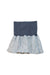 A Navy Short Skirts from Seed in size 12-18M for girl. (Front View)