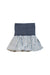A Navy Short Skirts from Seed in size 12-18M for girl. (Back View)
