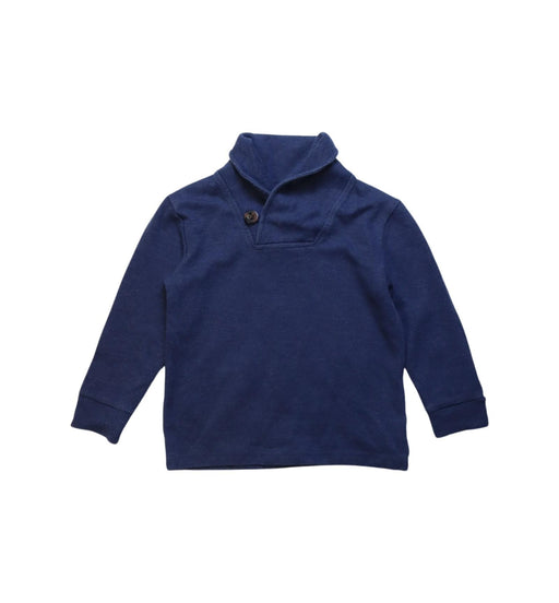 A Navy Knit Sweaters from Cherokee in size 4T for boy. (Front View)