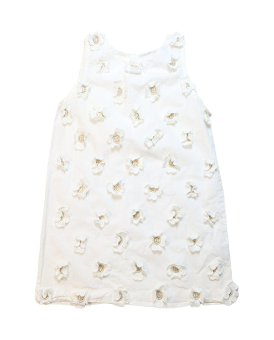 A White Sleeveless Dresses from Witchery in size 3T for girl. (Front View)