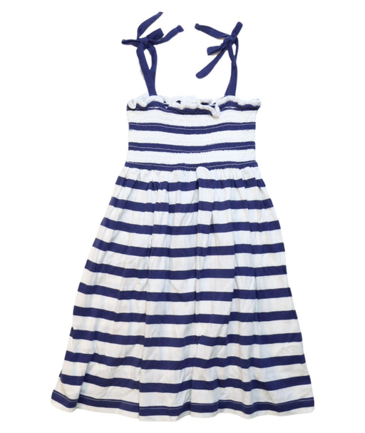 A White Sleeveless Dresses from Crewcuts in size 4T for girl. (Front View)