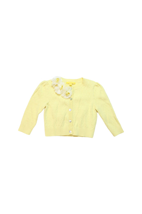 A Yellow Cardigans from Nicholas & Bears in size 3T for girl. (Front View)