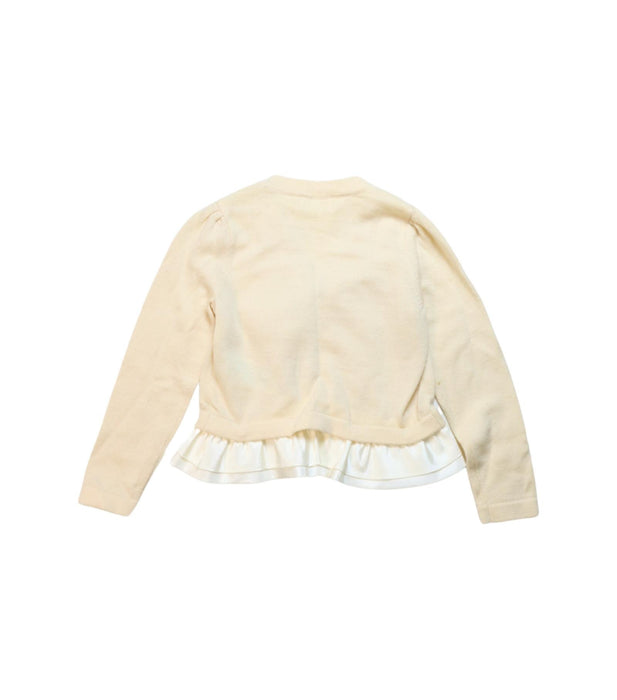 A Beige Cardigans from Nicholas & Bears in size 3T for girl. (Back View)