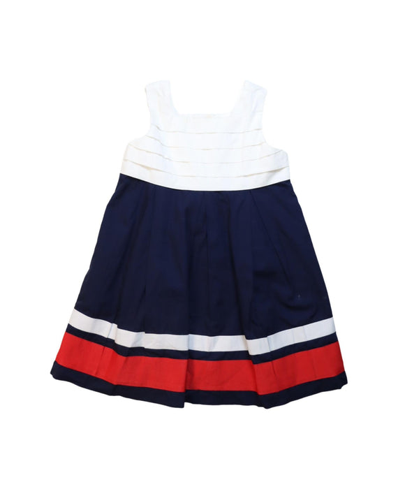 A Multicolour Sleeveless Dresses from Janie & Jack in size 4T for girl. (Front View)