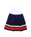 A Multicolour Sleeveless Dresses from Janie & Jack in size 4T for girl. (Front View)