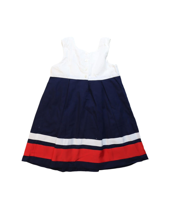 A Multicolour Sleeveless Dresses from Janie & Jack in size 4T for girl. (Back View)