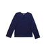 A Navy Long Sleeve Tops from Janie & Jack in size 5T for girl. (Back View)