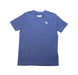 A Blue Short Sleeve T Shirts from Abercrombie & Fitch in size 11Y for boy. (Front View)