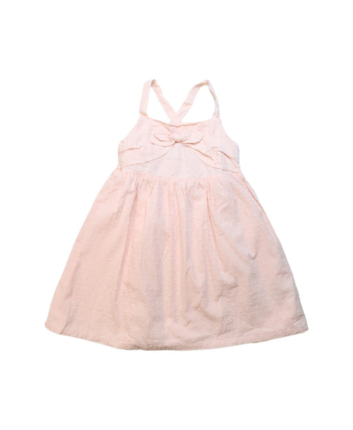 A Pink Sleeveless Dresses from Tommy Bahama in size 4T for girl. (Front View)
