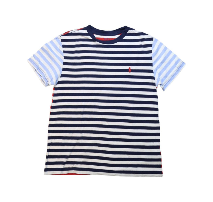 A Multicolour Short Sleeve T Shirts from Polo Ralph Lauren in size 10Y for boy. (Front View)