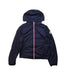 A Navy Lightweight Jackets from Moncler in size 10Y for boy. (Front View)