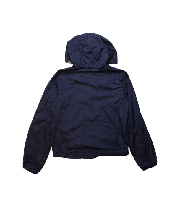 A Navy Lightweight Jackets from Moncler in size 10Y for boy. (Back View)