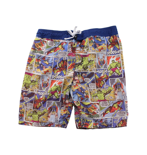 A Multicolour Shorts from Marvel in size 7Y for boy. (Front View)