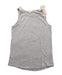 A Grey Sleeveless Tops from Crewcuts in size 4T for girl. (Front View)