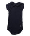 A Blue Short Sleeve Bodysuits from Petit Bateau in size 12-18M for girl. (Front View)