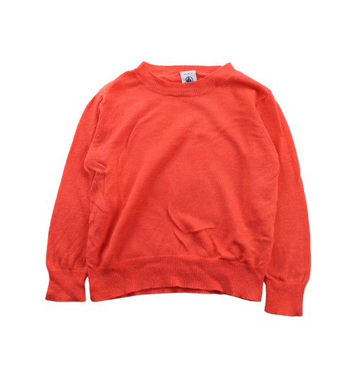 A Orange Knit Sweaters from Petit Bateau in size 2T for neutral. (Front View)