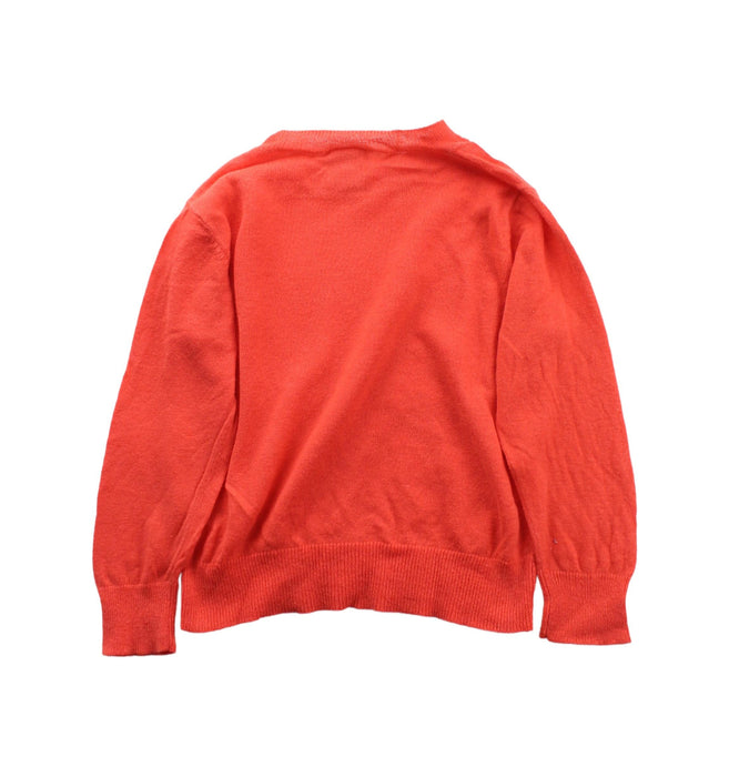 A Orange Knit Sweaters from Petit Bateau in size 2T for neutral. (Back View)