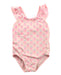 A Pink Swimsuits from Seed in size 12-18M for girl. (Front View)