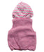 A Pink Sweater Vests from CIGOGNE Bébé in size 6-12M for girl. (Back View)