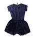 A Blue Short Sleeve Rompers from Crewcuts in size 8Y for girl. (Back View)
