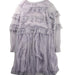 A Purple Long Sleeve Dresses from Velveteen in size 8Y for girl. (Front View)