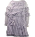 A Purple Long Sleeve Dresses from Velveteen in size 8Y for girl. (Back View)