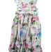 A White Sleeveless Dresses from Monsoon in size 8Y for girl. (Front View)