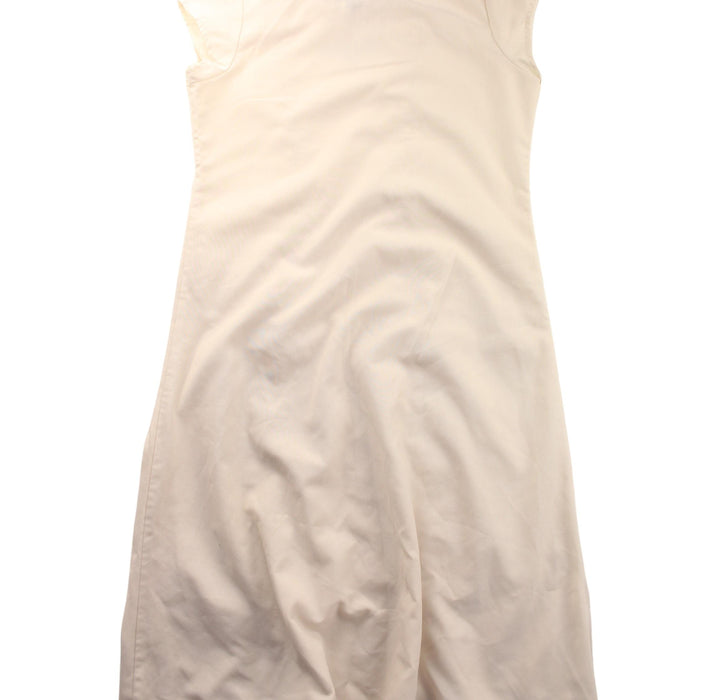 A Beige Short Sleeve Dresses from American Girl in size 7Y for girl. (Back View)